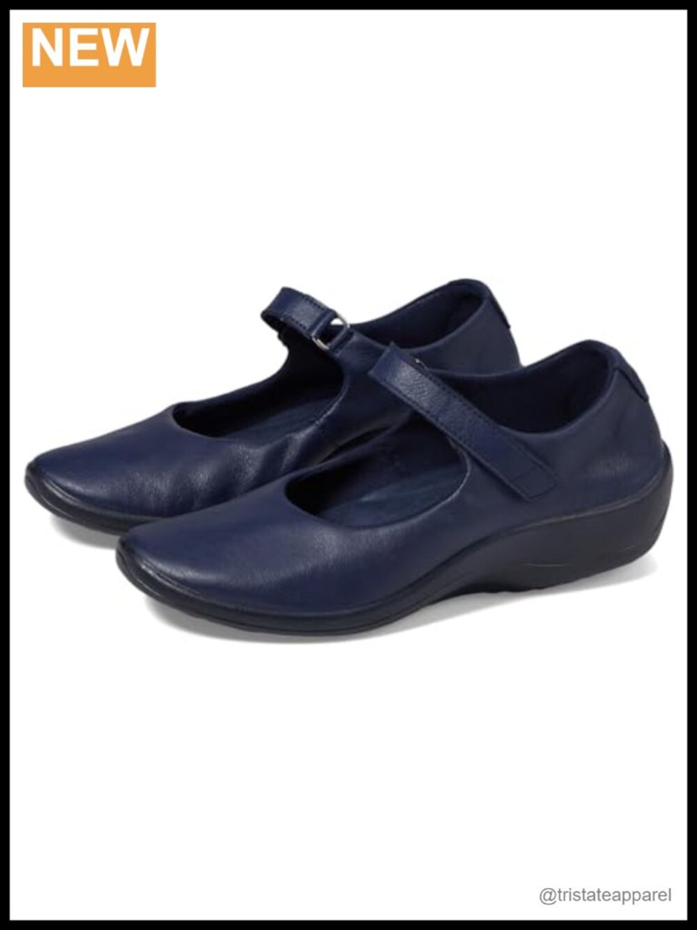 Arcopedico Thy Wedge Flats with Arch Support Comfort Travel Casuals